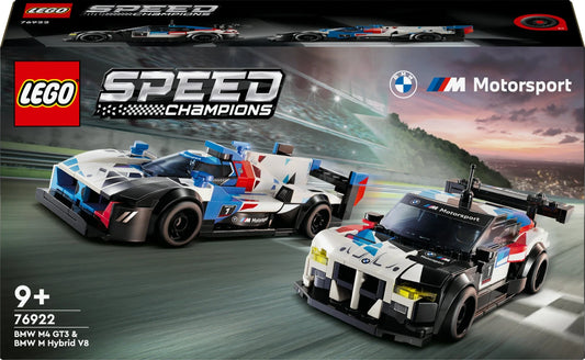 LEGO®  76922 - BMW M4 GT3 & BMW M HYBRID V8 RACE CARS