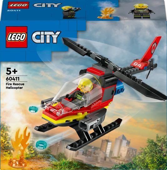 LEGO®  60411 - L’HÉLICOPTÈRE DE SECOURS DES POMPIERS