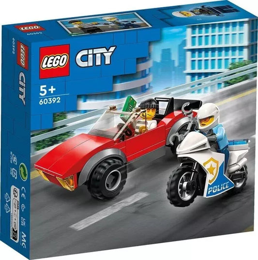 LEGO®  60392 - COURSE POURSUITE MOTO POLICE